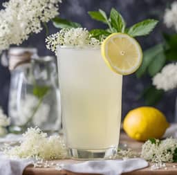 Lemoniada z kwiatów bzu czarnego – przepis na naturalny napój